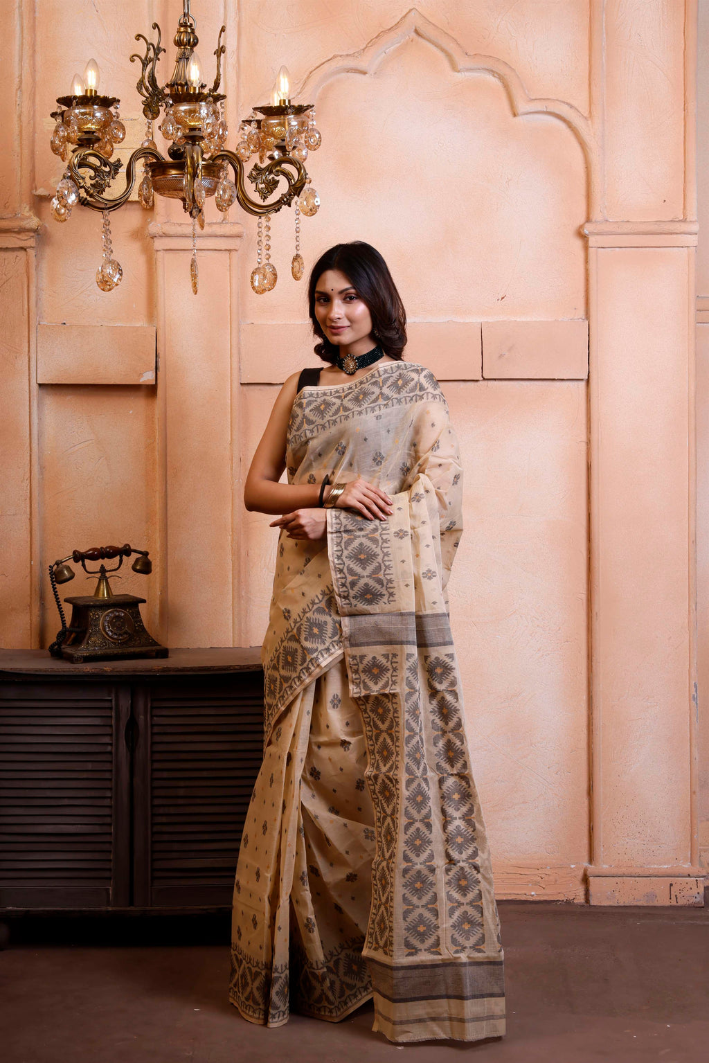 Traditional Cotton Jamdani