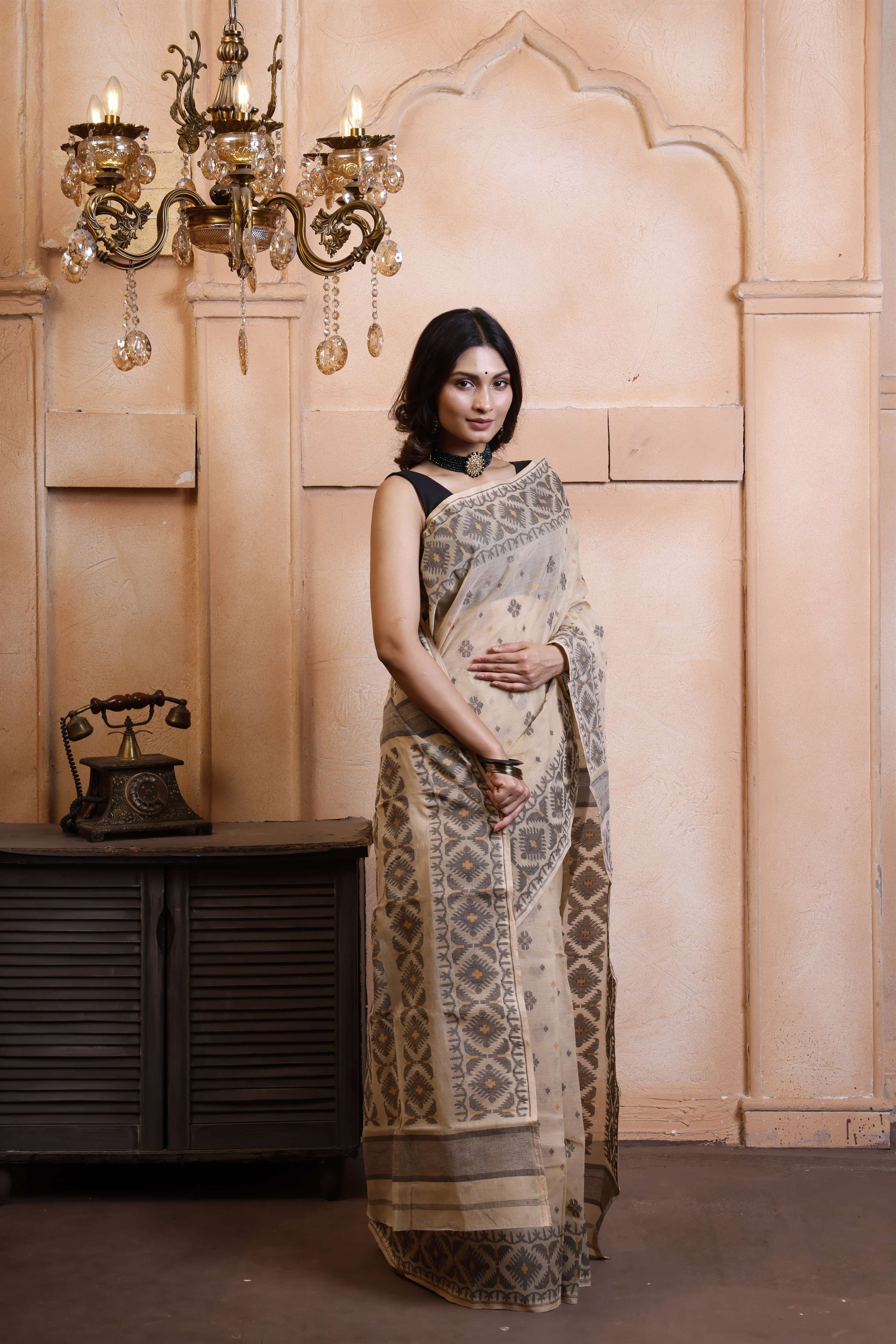 Traditional Cotton Jamdani